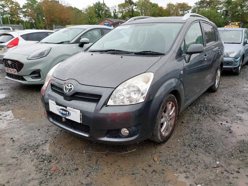 2009 TOYOTA COROLLA VERSO LTDED VVT-I  for sale at Copart WOLVERHAMPTON