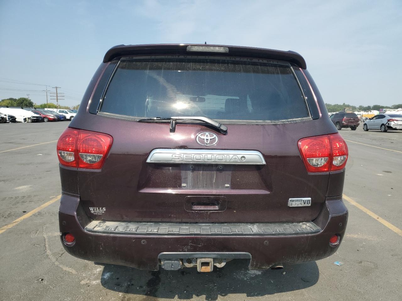 2015 Toyota Sequoia Limited VIN: 5TDJY5G14FS123640 Lot: 71543545