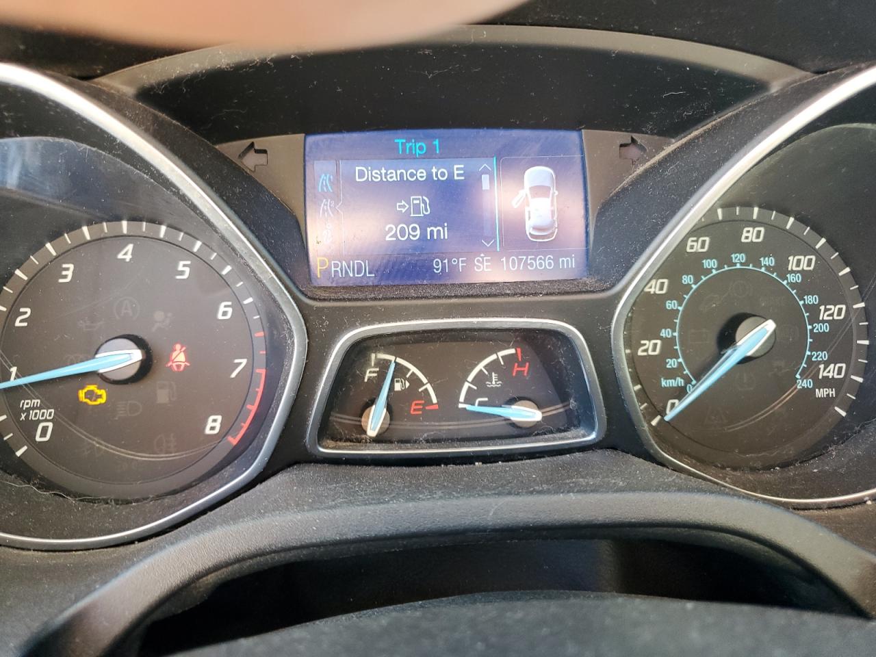 2013 Ford Focus Se VIN: 1FADP3F27DL123831 Lot: 81762305