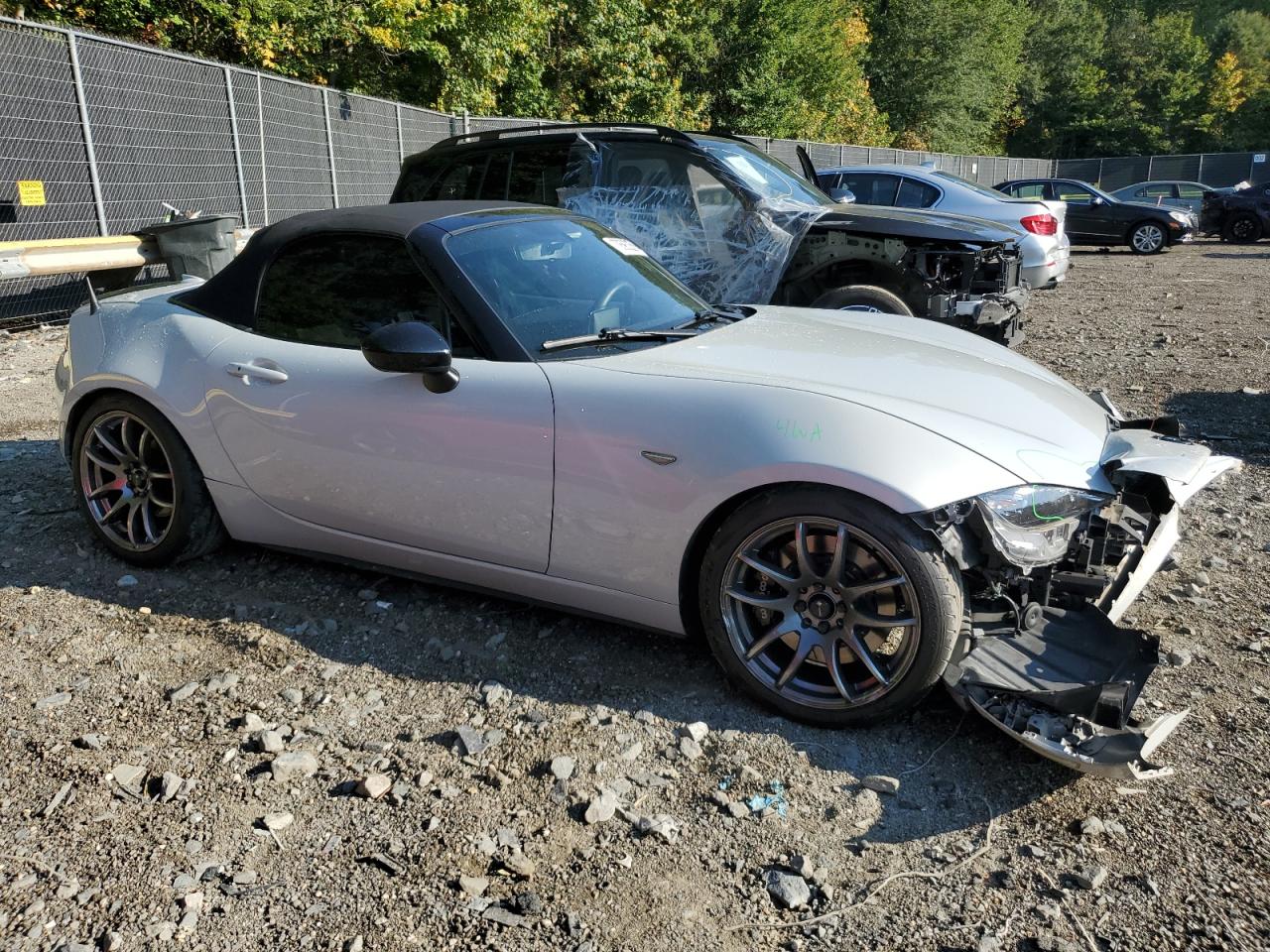 JM1NDAC74H0124180 MAZDA MX5 2017 SILVER Photo 4