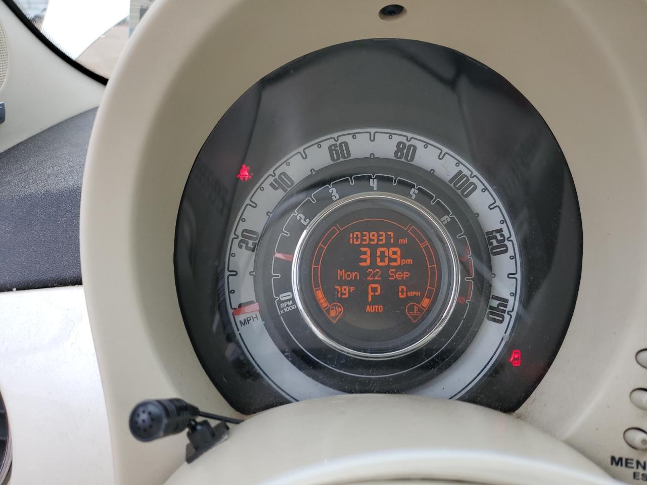 2012 Fiat 500 Lounge VIN: 3C3CFFER5CT362164 Lot: 81725935