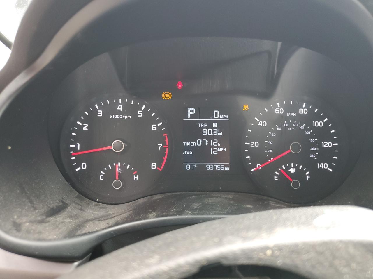 2018 Kia Rio Lx VIN: 3KPA25AB7JE095676 Lot: 80158545