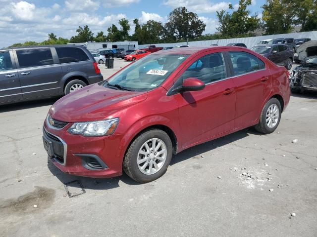  CHEVROLET SONIC 2017 Бордовый