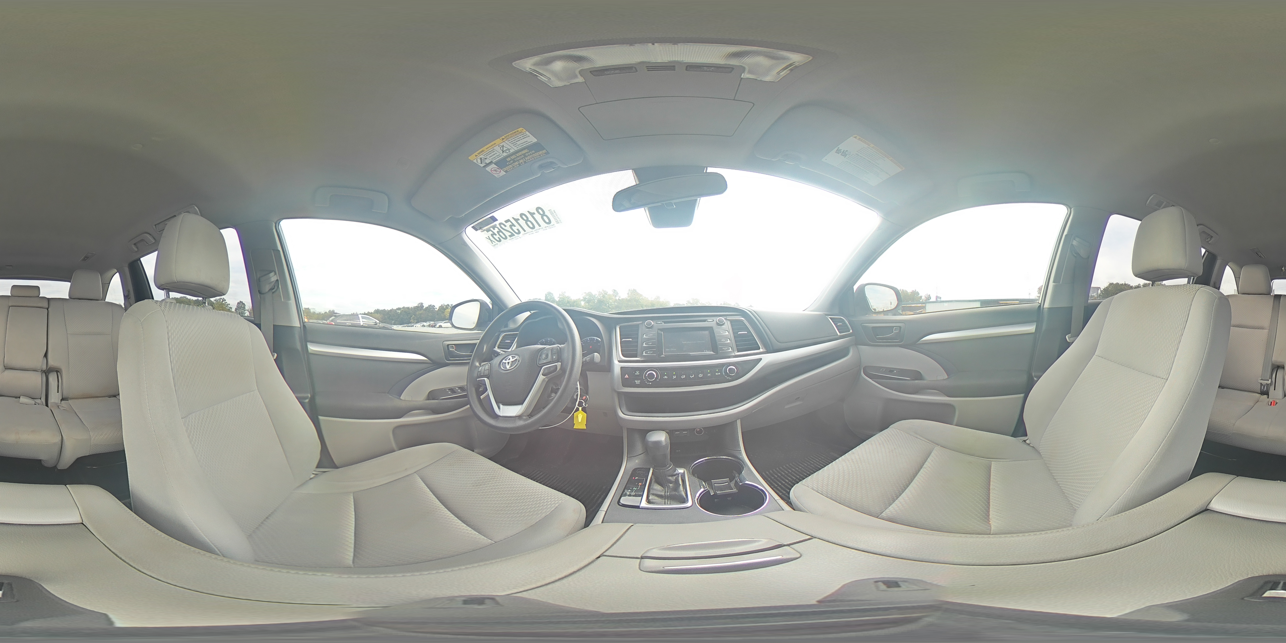 2019 Toyota Highlander Le VIN: 5TDZARFH6KS060936 Lot: 81815265