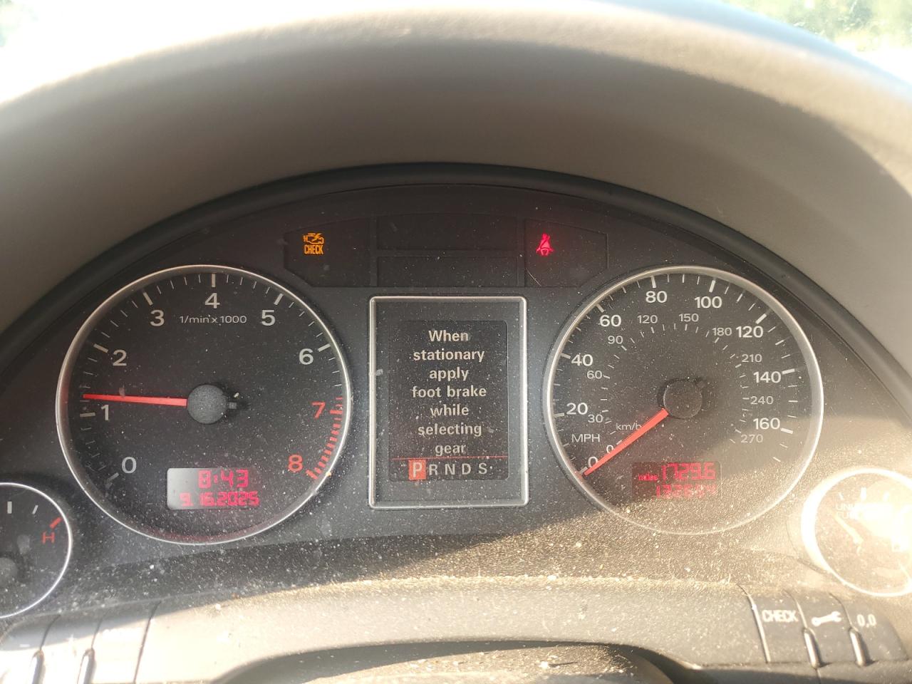 2005 Audi A4 3.2 Quattro VIN: WAUDG68E75A444779 Lot: 81041445