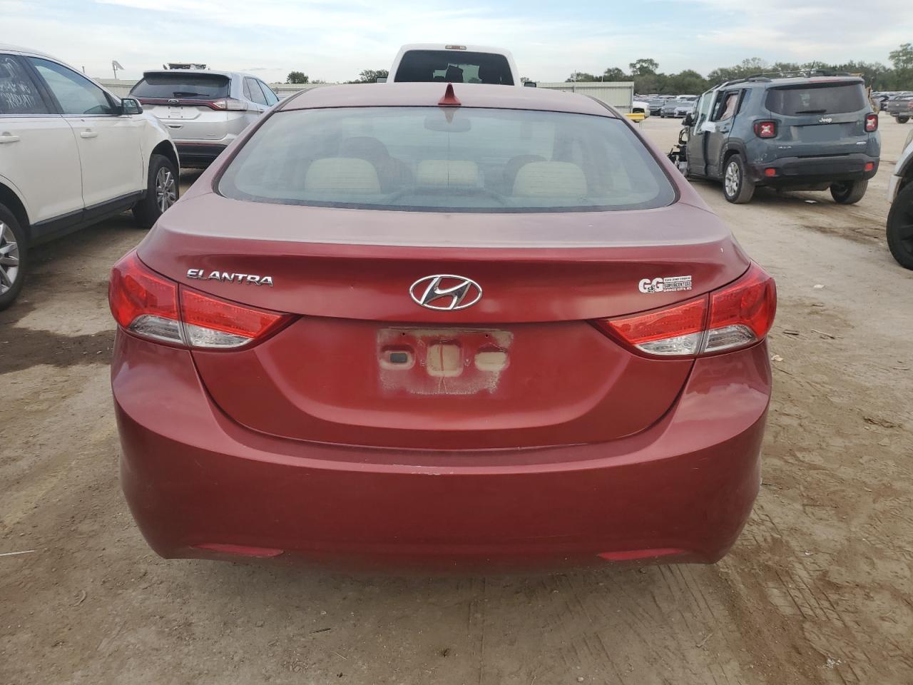 2013 Hyundai Elantra Gls VIN: 5NPDH4AEXDH183976 Lot: 84219985