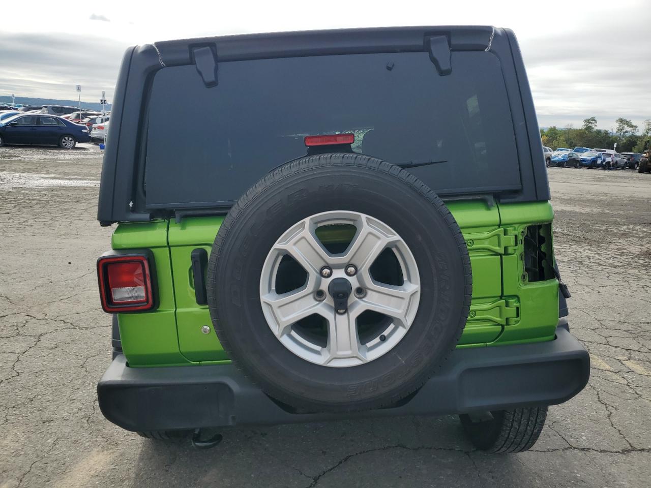 2018 Jeep Wrangler Unlimited Sport VIN: 1C4HJXDG7JW240614 Lot: 80277675