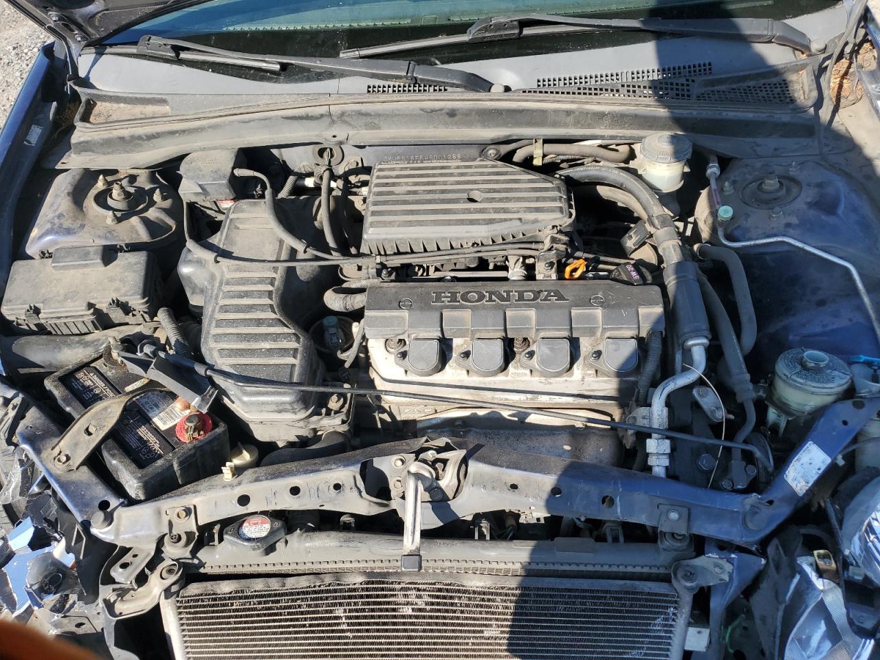 2004 Honda Civic Lx VIN: JHMES16554S001288 Lot: 81492485