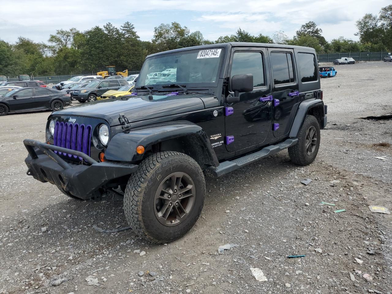 2012 Jeep Wrangler Unlimited Sahara VIN: 1C4HJWEG7CL273996 Lot: 82047145