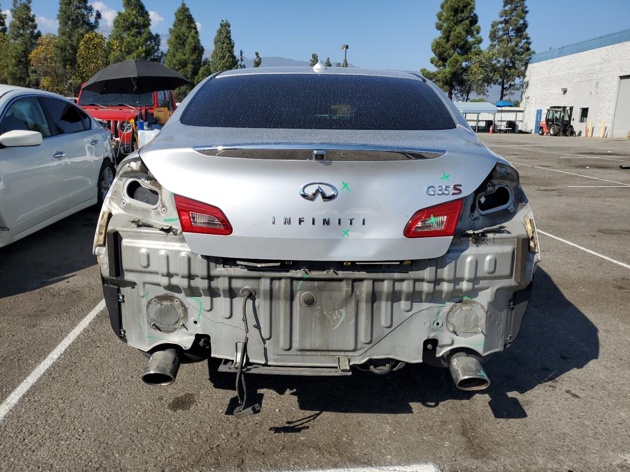 2008 Infiniti G35 VIN: JNKBV61E88M216706 Lot: 81903385