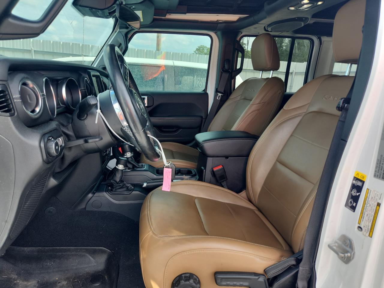 2021 Jeep Wrangler Unlimited Sahara VIN: 1C4HJXEN7MW813125 Lot: 80245405