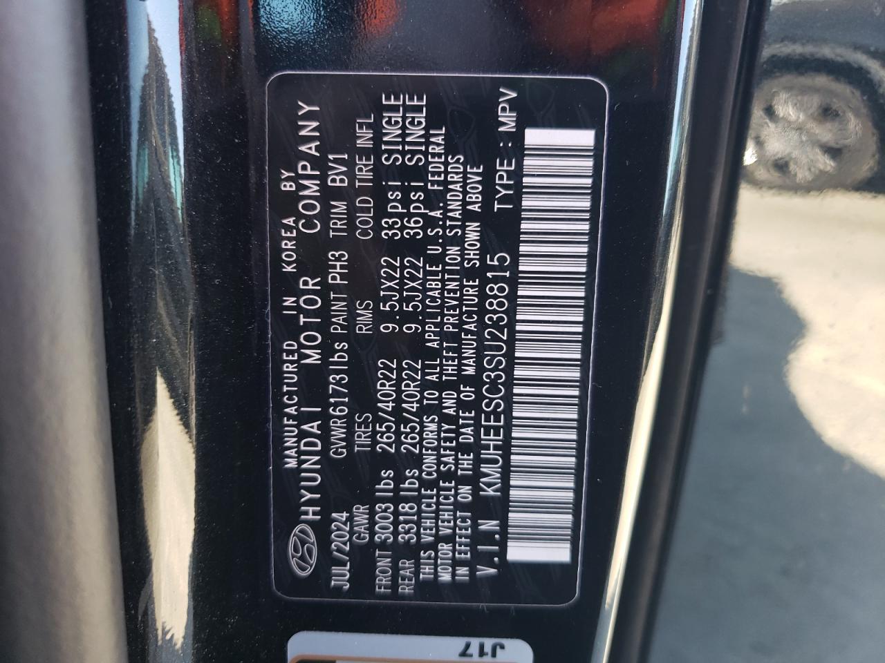 2025 Genesis Gv80 Prestige VIN: KMUHEESC3SU238815 Lot: 70636345