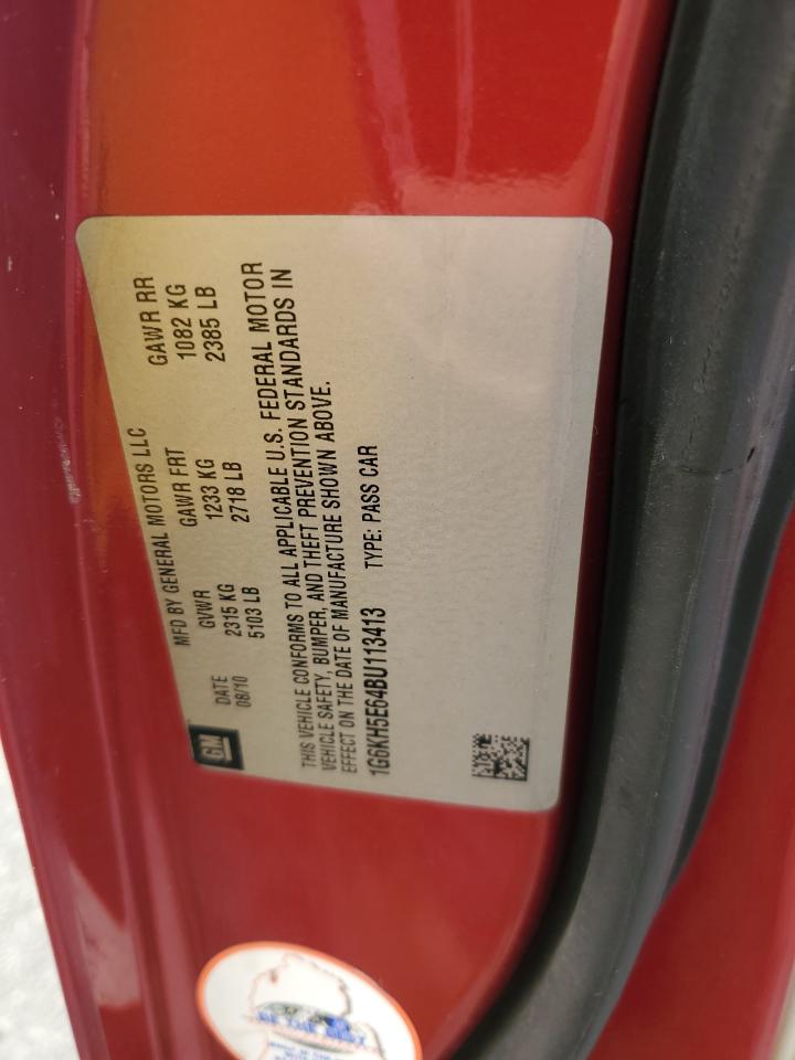 2011 Cadillac Dts Premium Collection VIN: 1G6KH5E64BU113413 Lot: 71881595