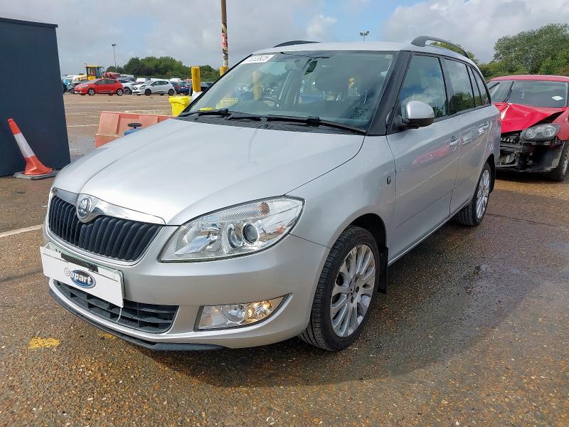 2014 SKODA FABIA ELEGANCE TDI CR 105  for sale at Copart SANDWICH