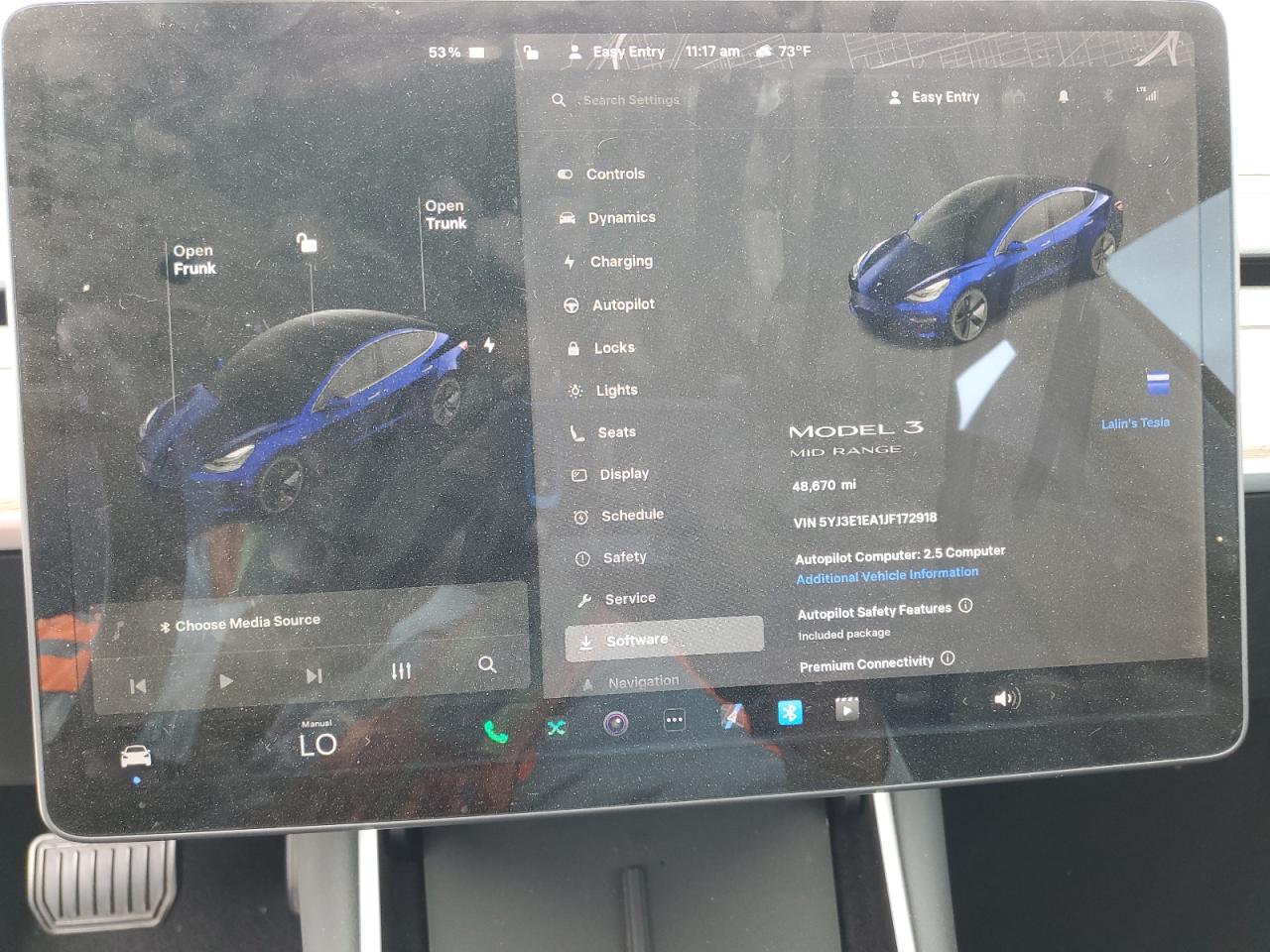 2018 Tesla Model 3 VIN: 5YJ3E1EA1JF172918 Lot: 84381875