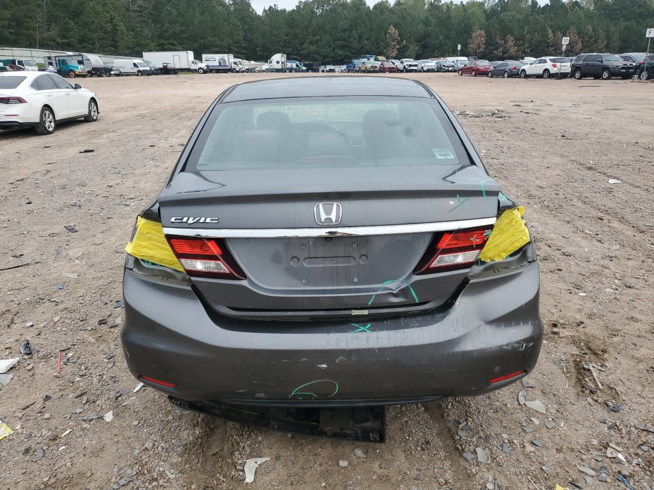 2013 Honda Civic Ex VIN: 19XFB2F83DE091193 Lot: 84431175