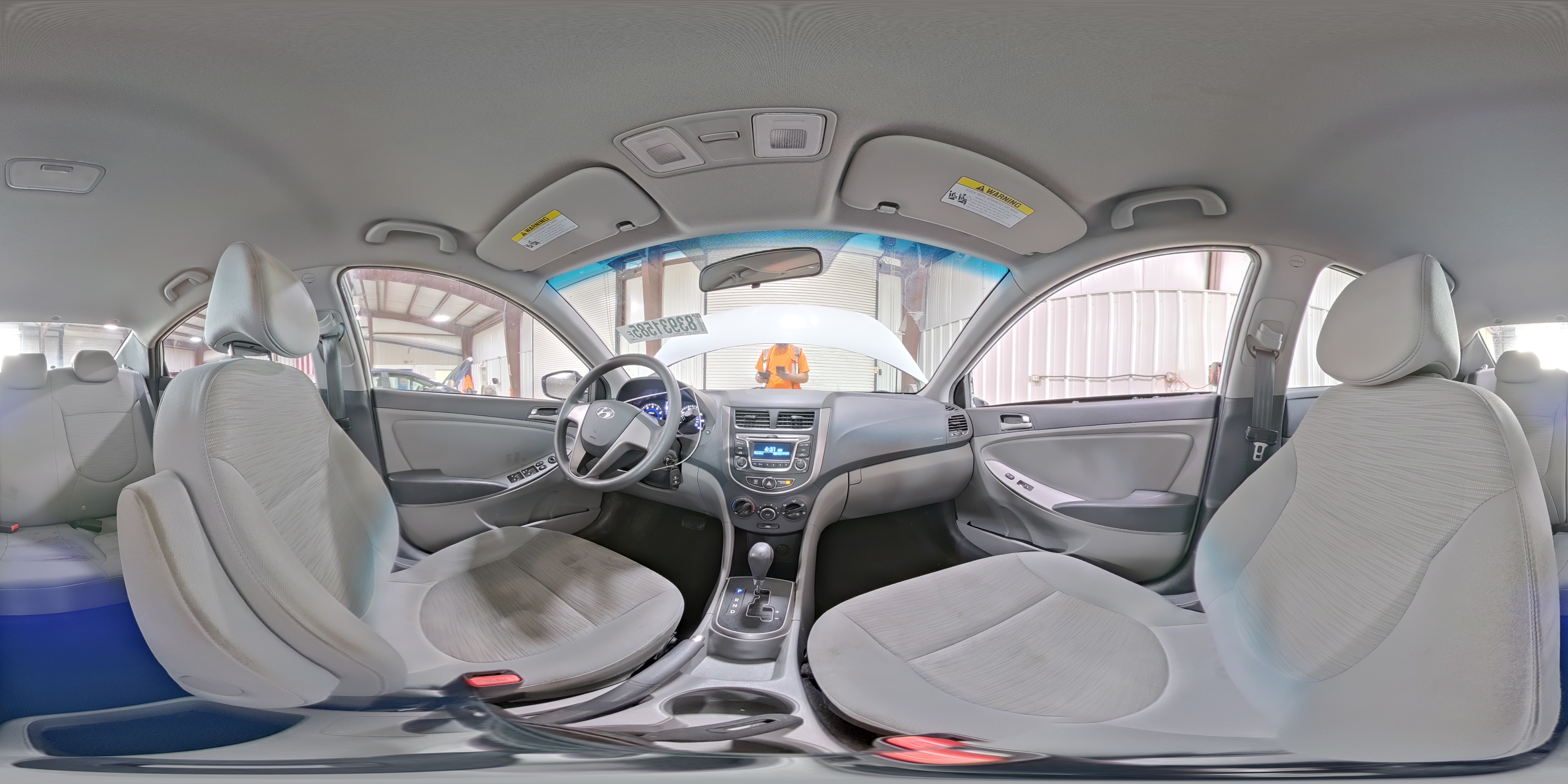 2017 Hyundai Accent Se VIN: KMHCT4AE6HU376353 Lot: 83931585