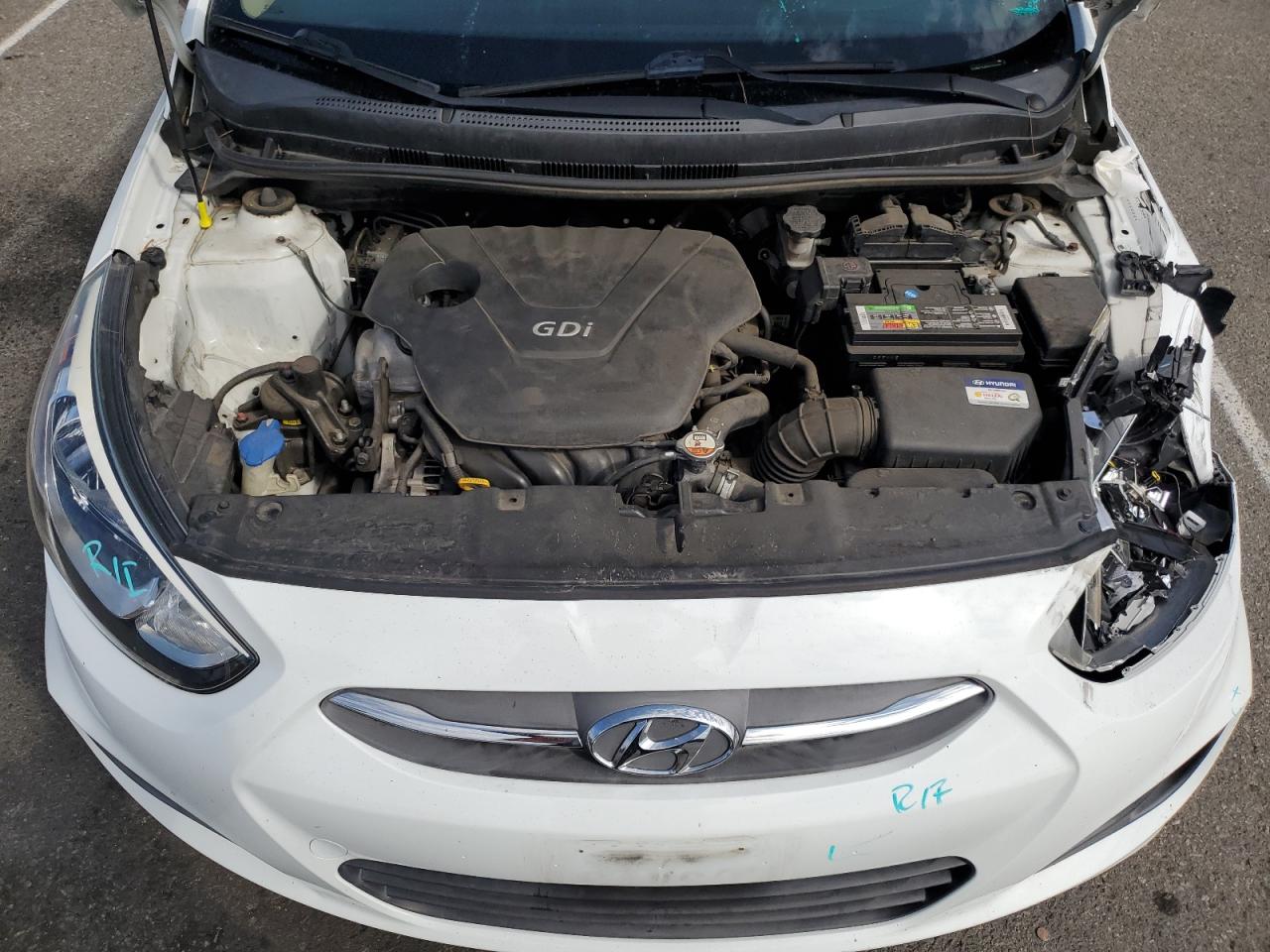 2016 Hyundai Accent Se VIN: KMHCT4AE5GU161643 Lot: 80918215