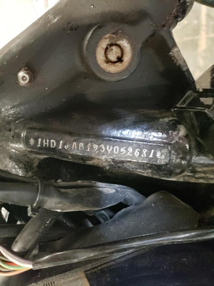 2003 Harley-Davidson Fxstbi VIN: 1HD1JAB193Y052681 Lot: 71114315