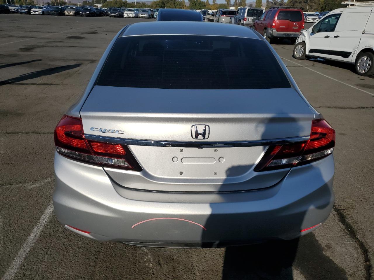 2013 Honda Civic Lx VIN: 19XFB2F55DE216166 Lot: 84284205
