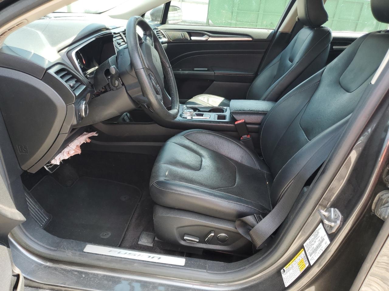 2017 Ford Fusion Titanium VIN: 3FA6P0K97HR186865 Lot: 81063545