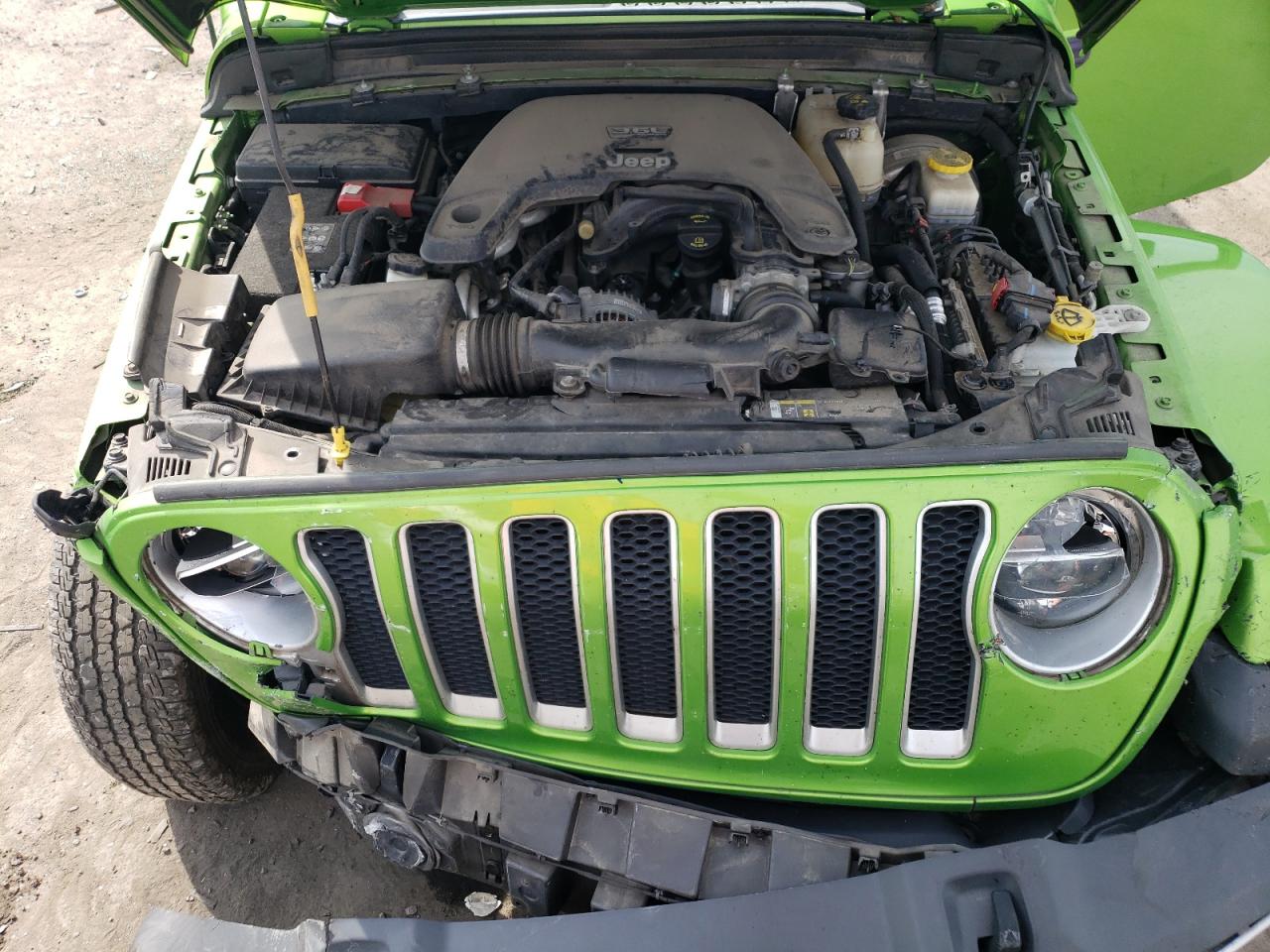 2018 Jeep Wrangler Unlimited Sahara VIN: 1C4HJXEG4JW327403 Lot: 83883915