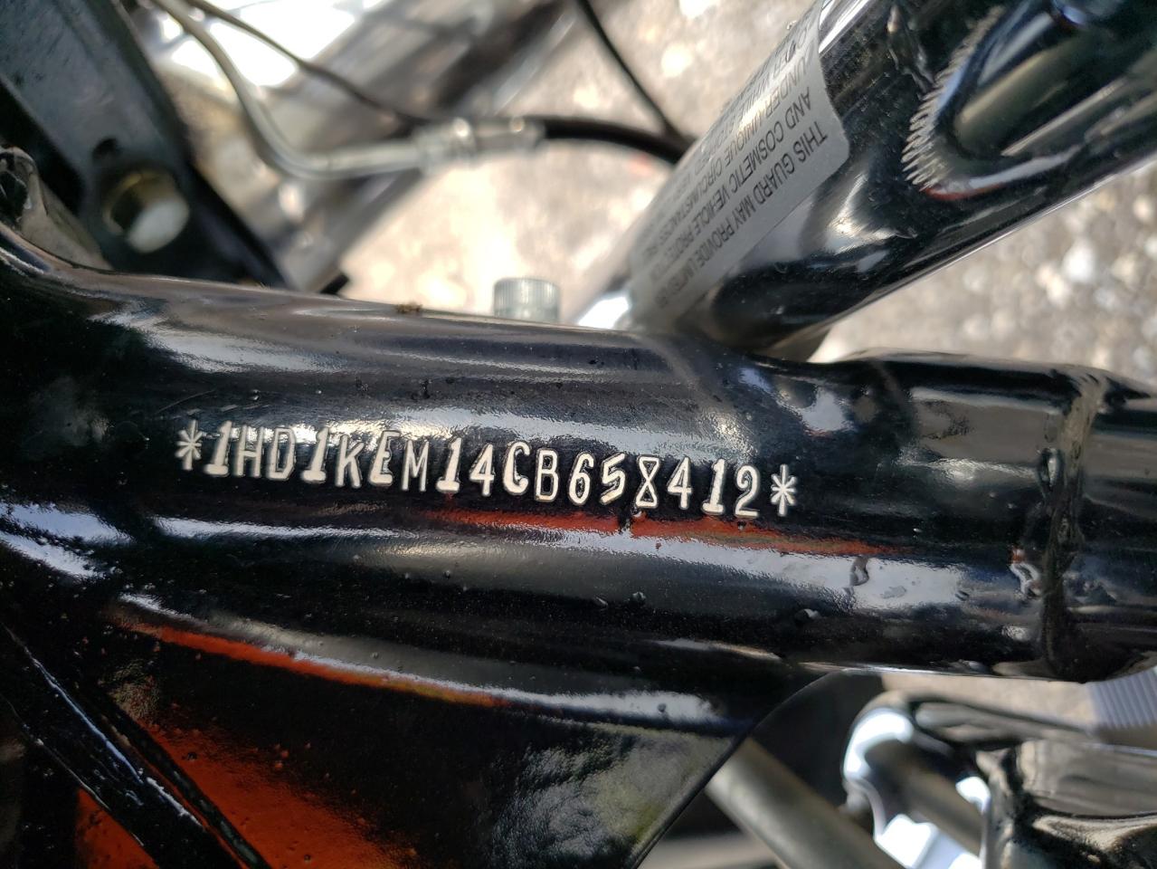 2012 Harley-Davidson Flhtk Electra Glide Ultra Limited VIN: 1HD1KEM14CB658412 Lot: 81032965