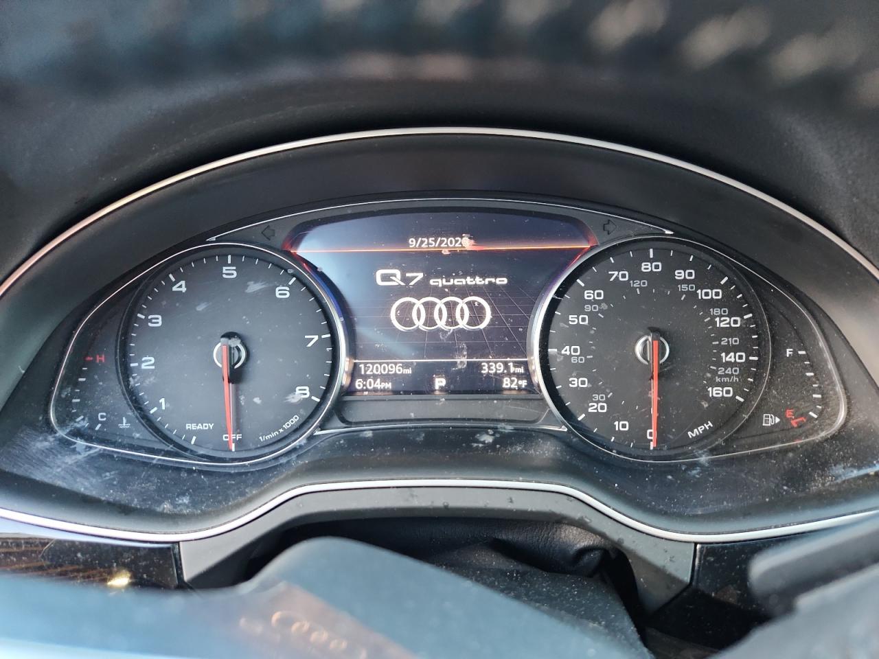 2017 Audi Q7 Premium Plus VIN: WA1LABF72HD020551 Lot: 84048255