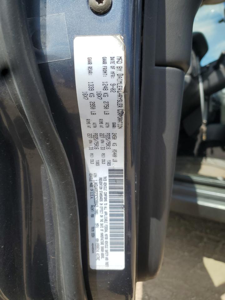 2003 Jeep Grand Cherokee Laredo VIN: 1J4GW48S23C539842 Lot: 71552925