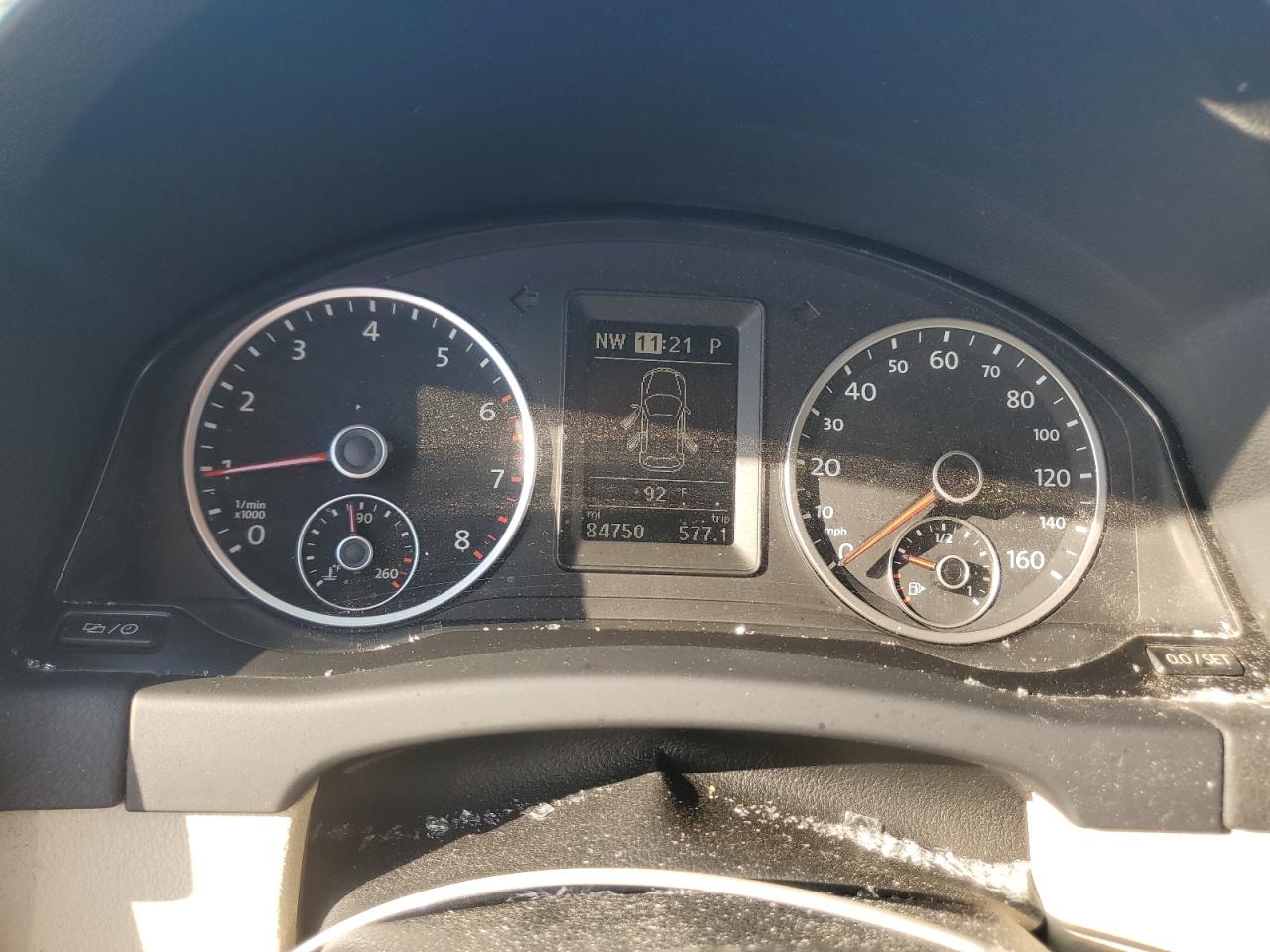 2013 Volkswagen Tiguan S VIN: WVGAV3AX2DW057771 Lot: 80744235