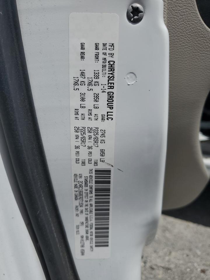 2014 Chrysler Town & Country Touring VIN: 2C4RC1BG8ER271934 Lot: 71257175