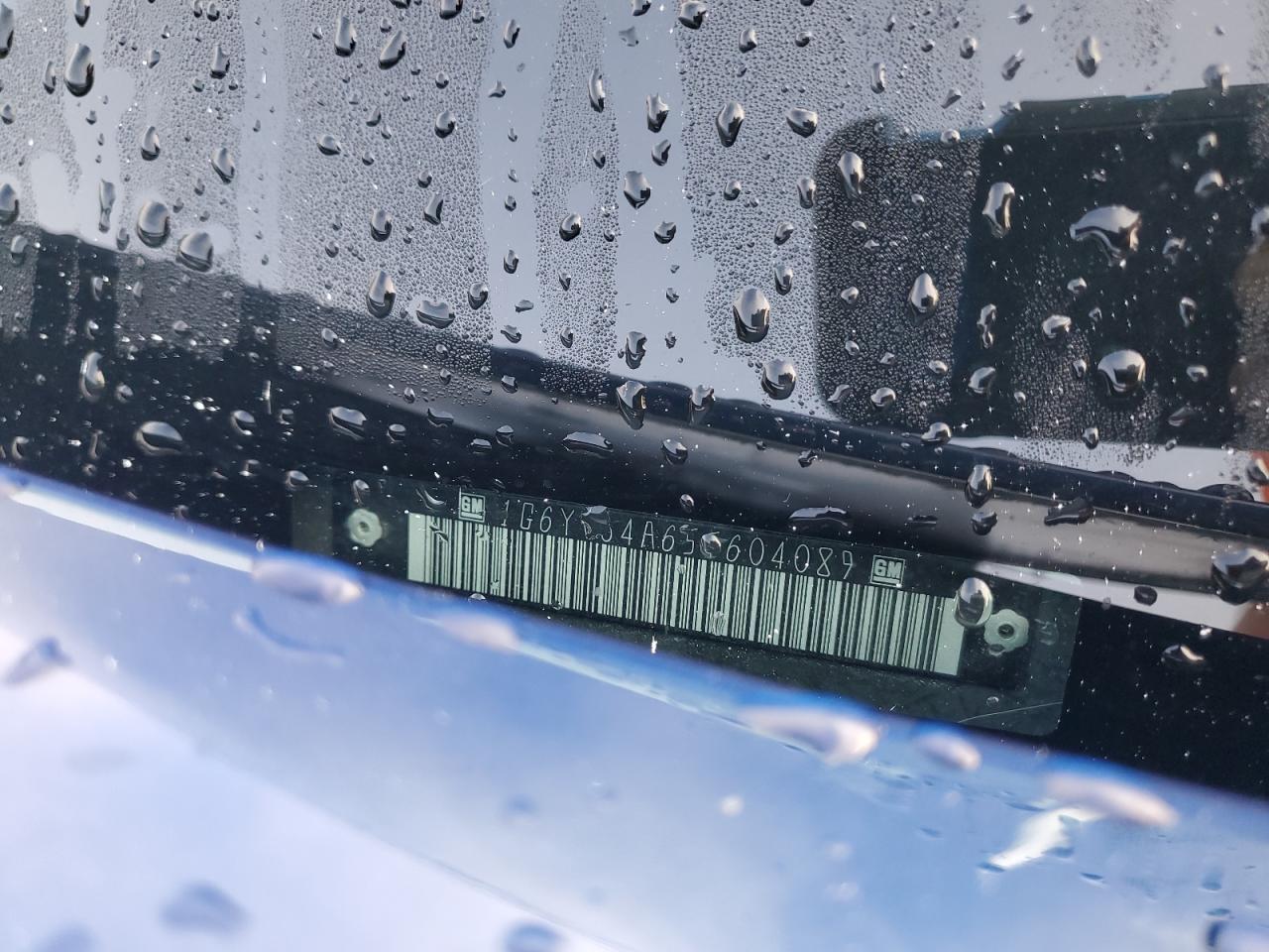 2005 Cadillac Xlr VIN: 1G6YV34A655604089 Lot: 84209615