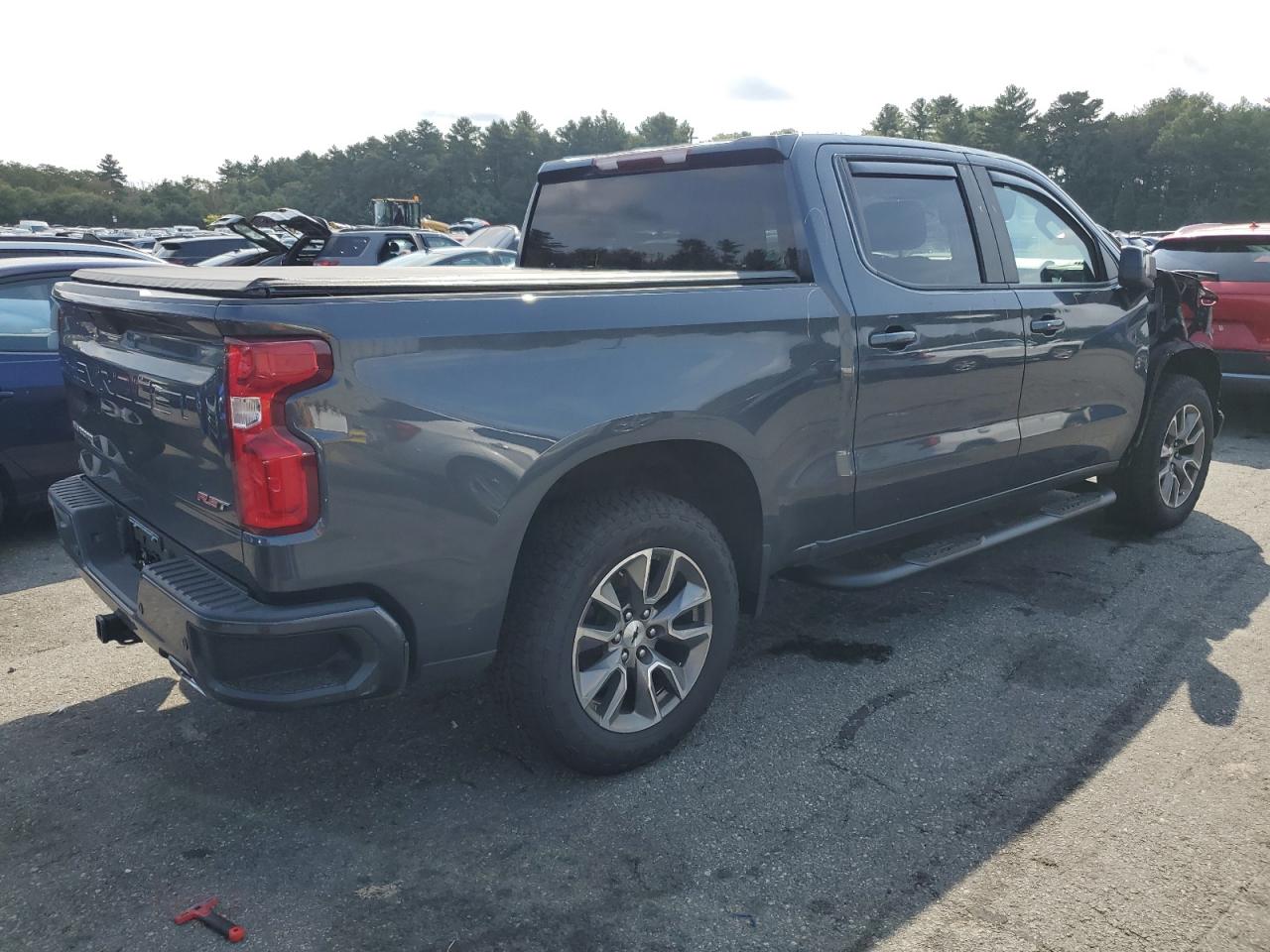 2022 Chevrolet Silverado Ltd K1500 Rst VIN: 1GCUYEET2NZ183334 Lot: 80352725