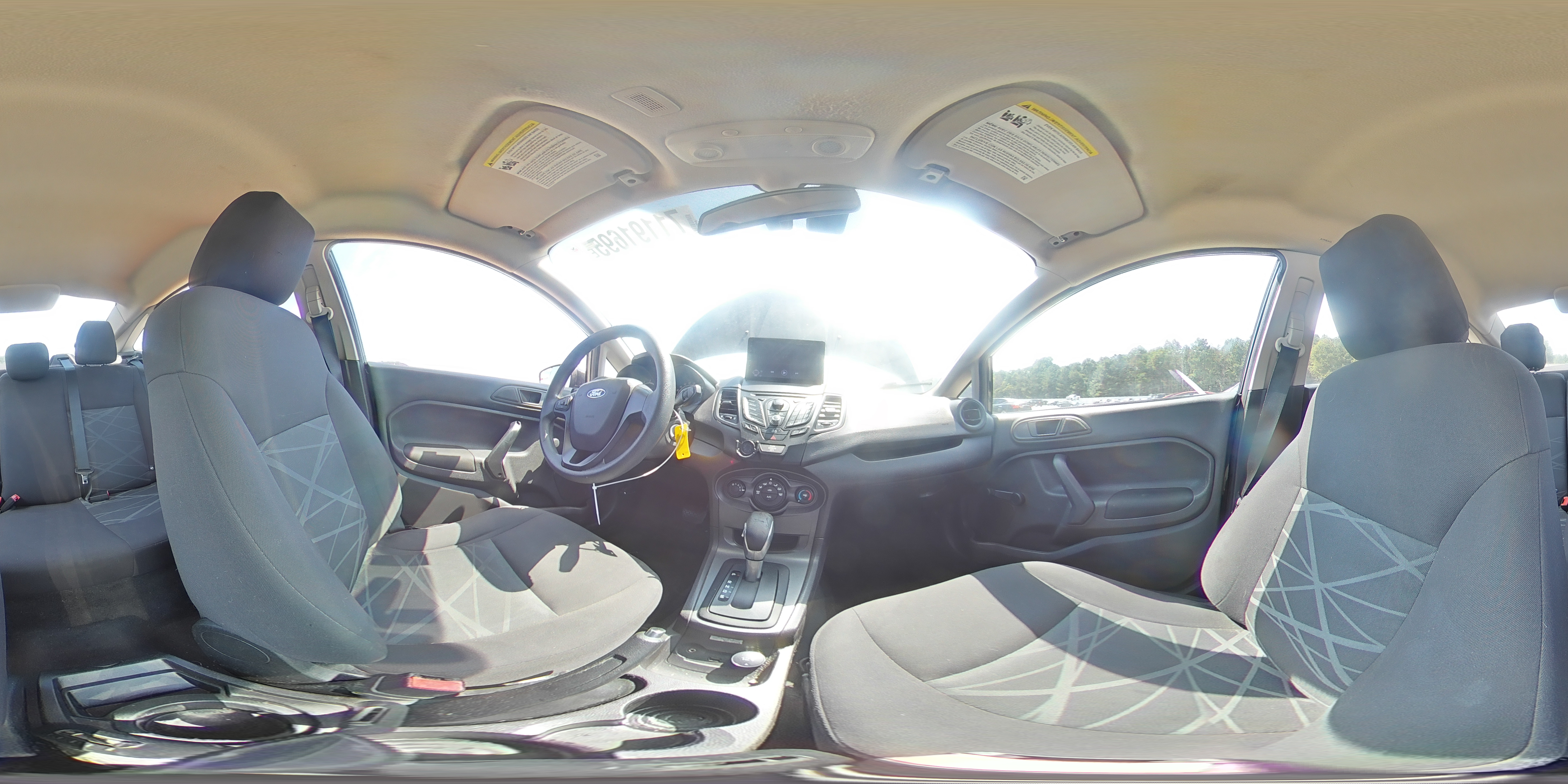 2014 Ford Fiesta S VIN: 3FADP4AJ8EM154266 Lot: 71191695