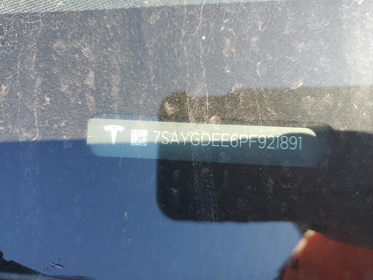 2023 Tesla Model Y VIN: 7SAYGDEE6PF921891 Lot: 82118335