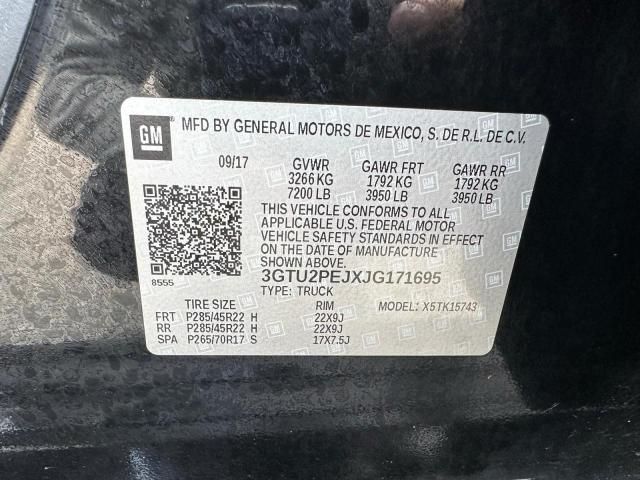 2018 GMC SIERRA K1500 DENALI  