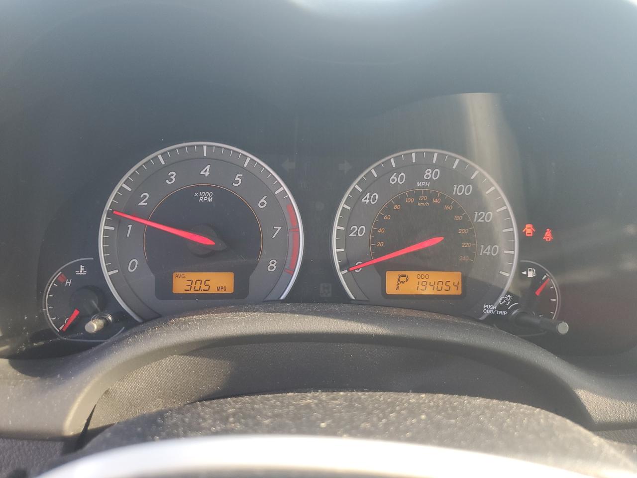 2010 Toyota Corolla Base VIN: 2T1BU4EE8AC415194 Lot: 80914235