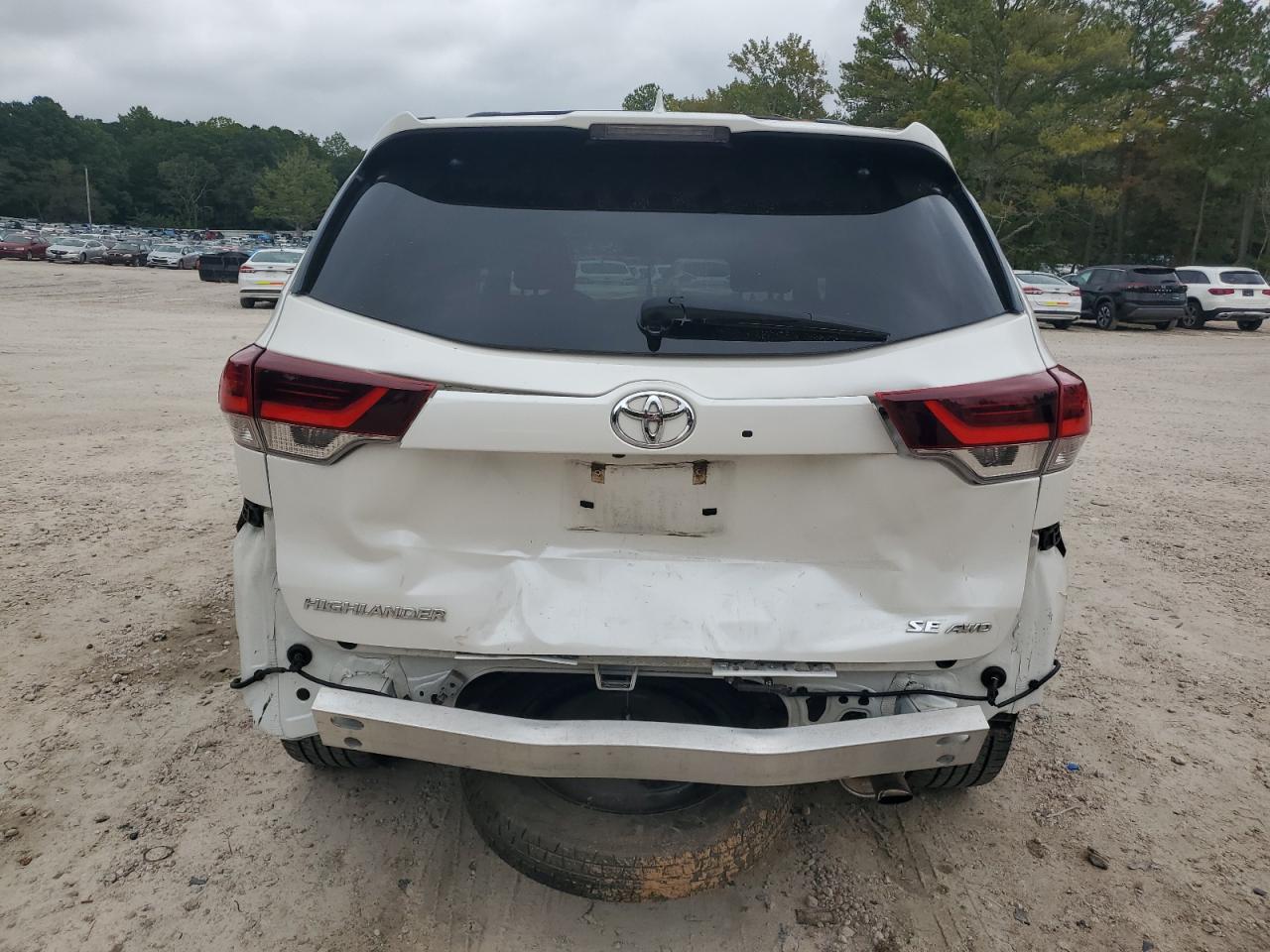 2019 Toyota Highlander Se VIN: 5TDJZRFH5KS609452 Lot: 80333045