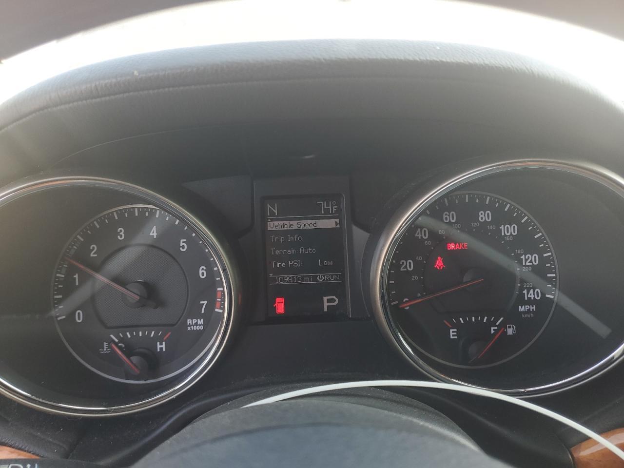 2013 Jeep Grand Cherokee Overland VIN: 1C4RJFCG2DC639288 Lot: 71859825