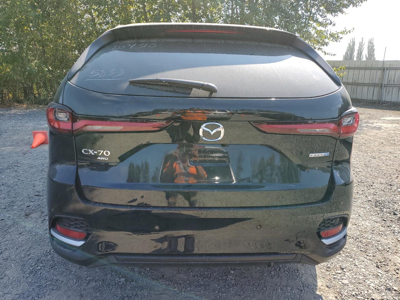 2025 Mazda Cx-70 Premium Plus VIN: JM3KJEHA6S1125833 Lot: 71626975