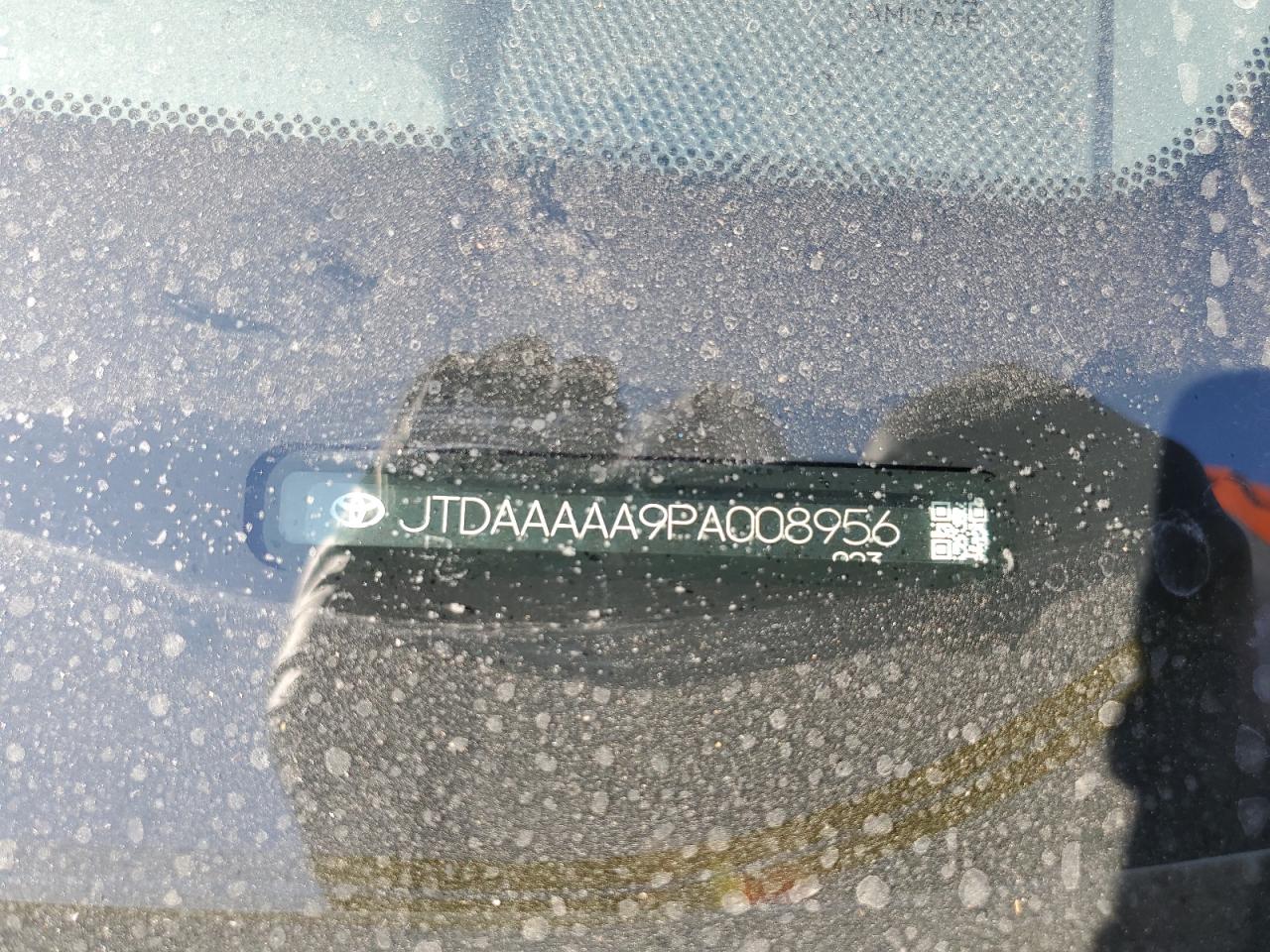 2023 Toyota Mirai Xle VIN: JTDAAAAA9PA008956 Lot: 71632135