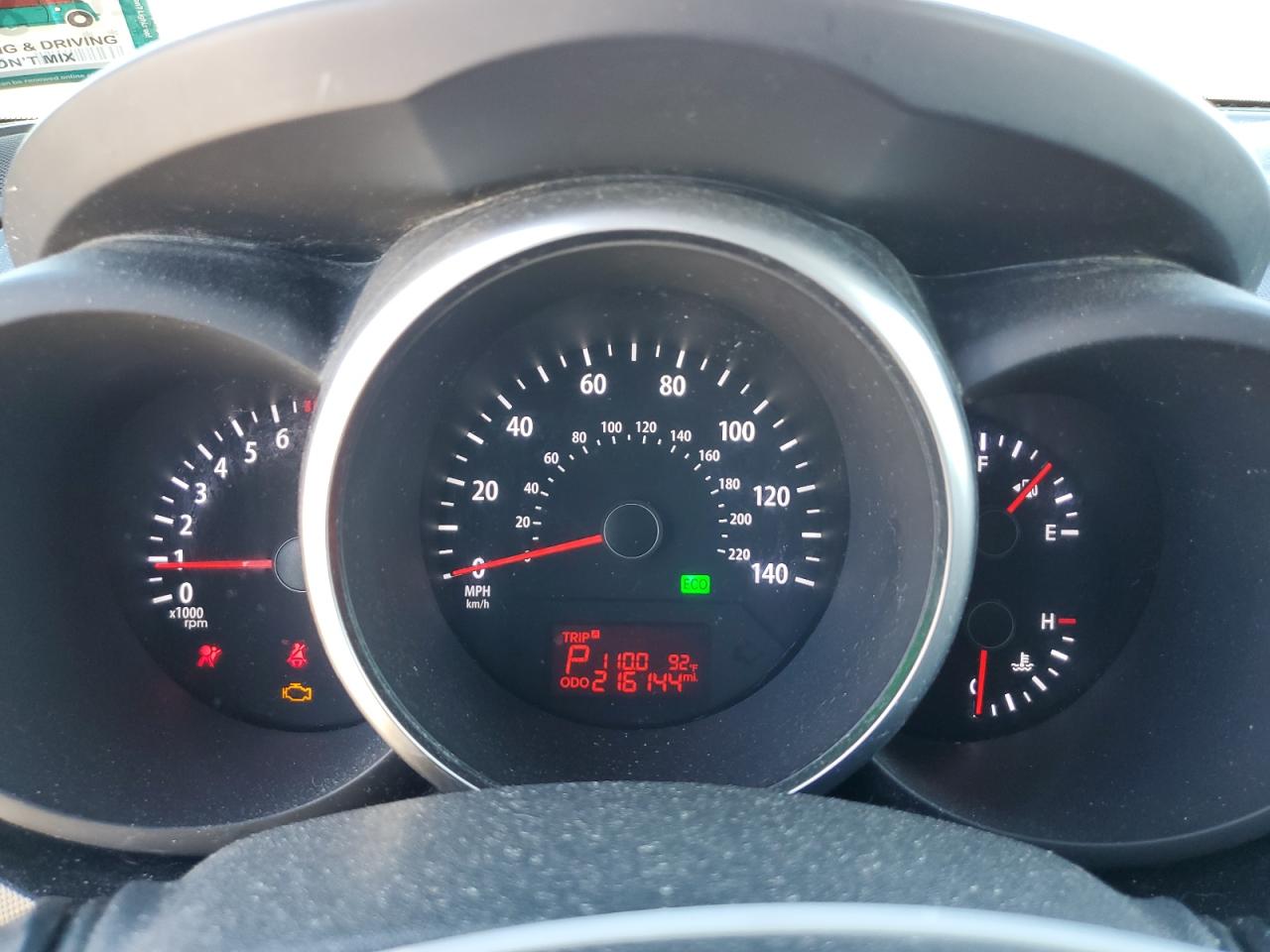 2012 Kia Soul + VIN: KNDJT2A66C7476355 Lot: 71263155