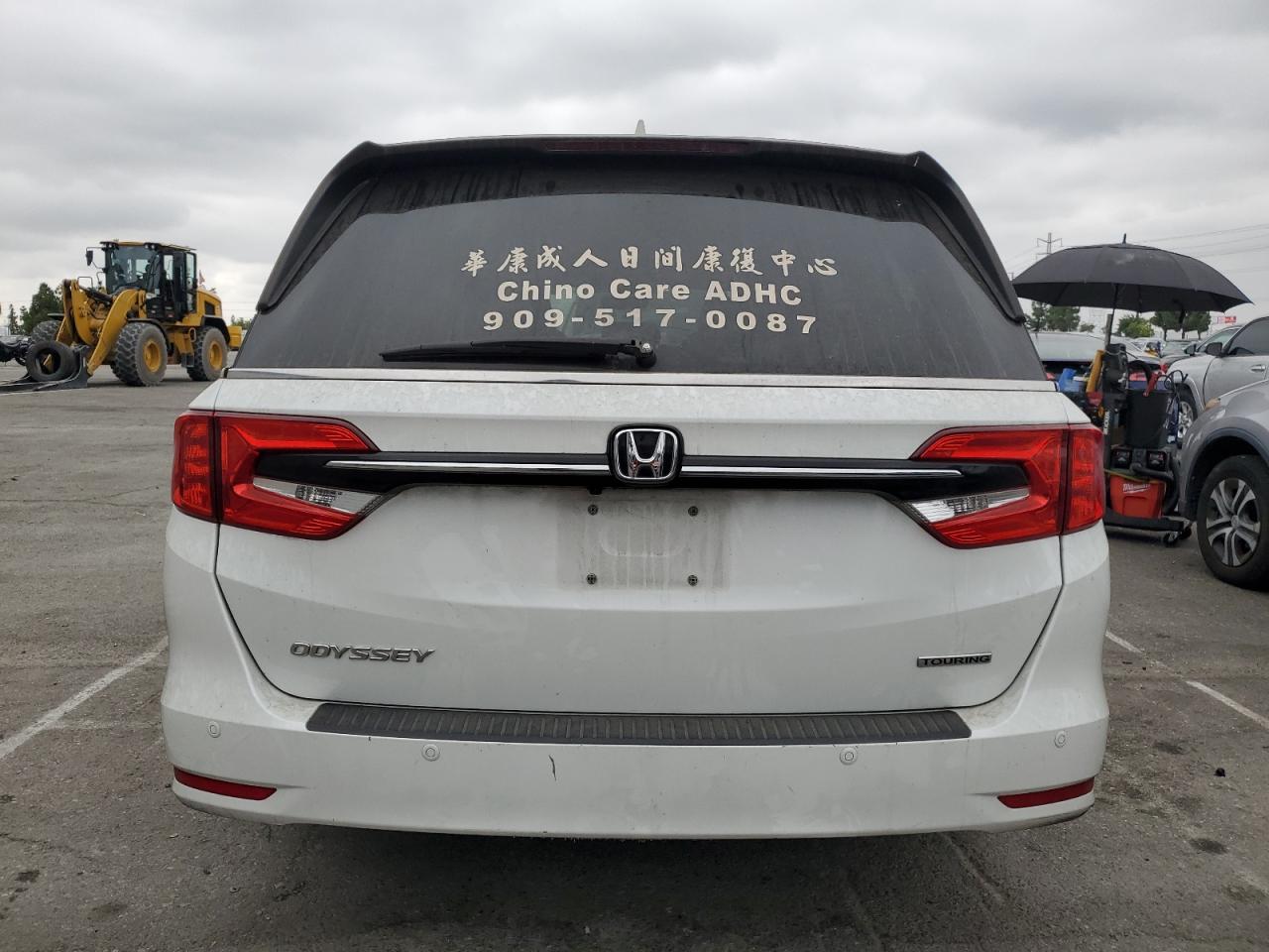 2022 Honda Odyssey Touring VIN: 5FNRL6H82NB056204 Lot: 80079755