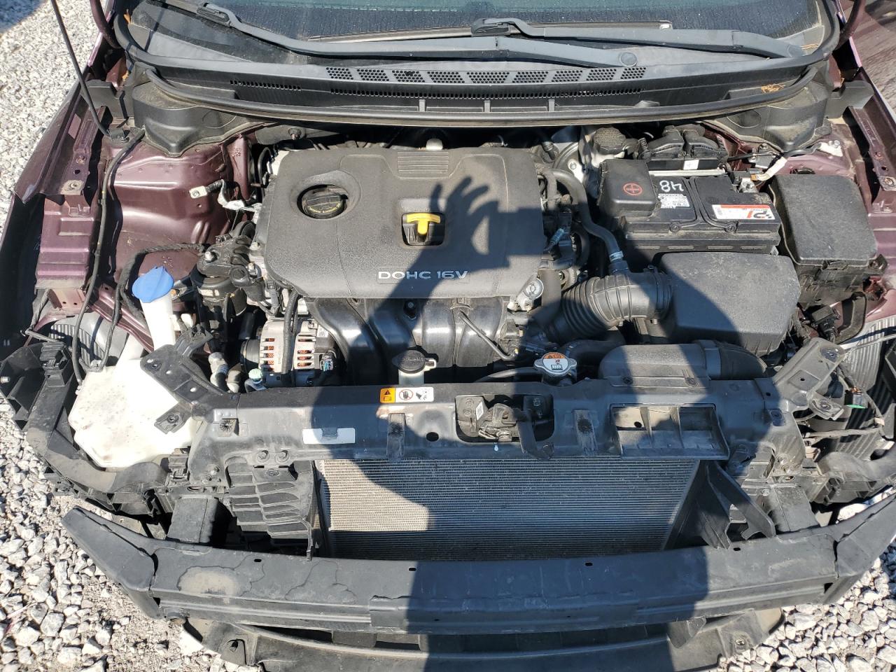 2017 Kia Forte Lx VIN: 3KPFK4A78HE142221 Lot: 72084875