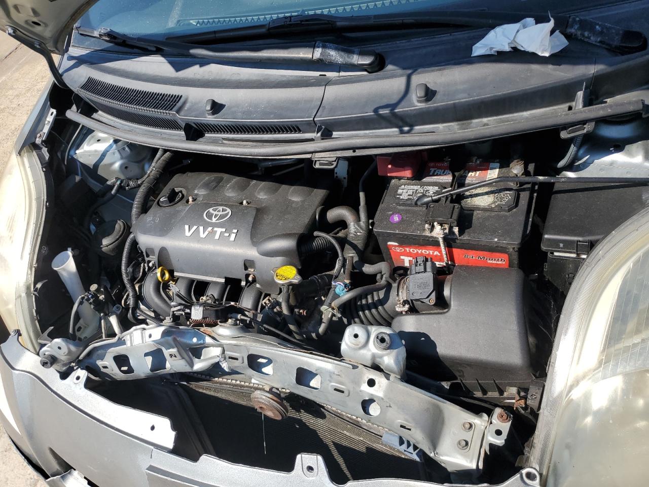 2007 Toyota Yaris VIN: JTDJT923275082317 Lot: 80937925