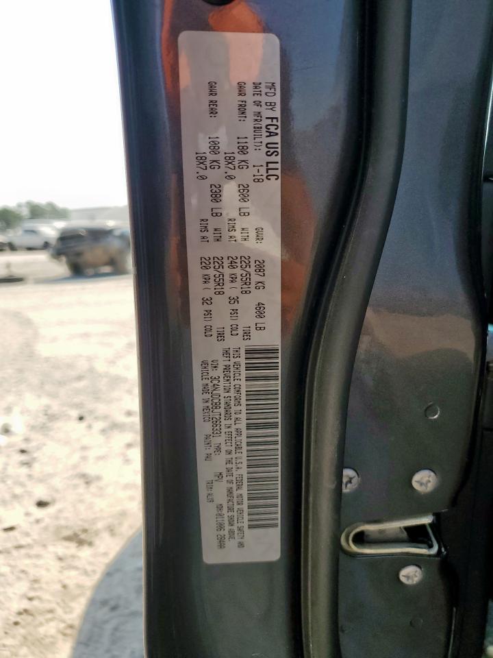 2018 Jeep Compass Limited VIN: 3C4NJDCB8JT266331 Lot: 81067675