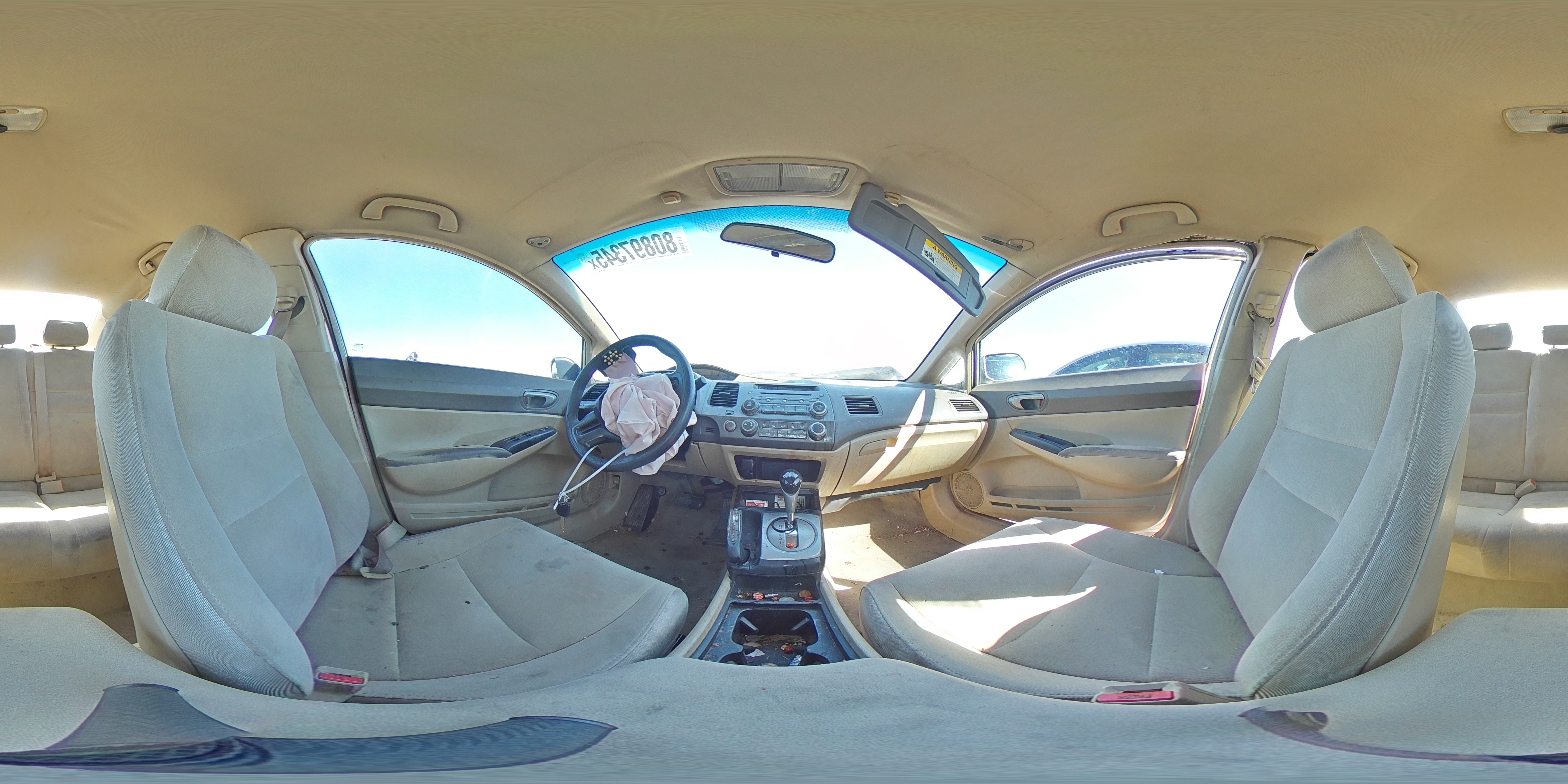 2008 Honda Civic Lx VIN: 1HGFA16528L107398 Lot: 80897345