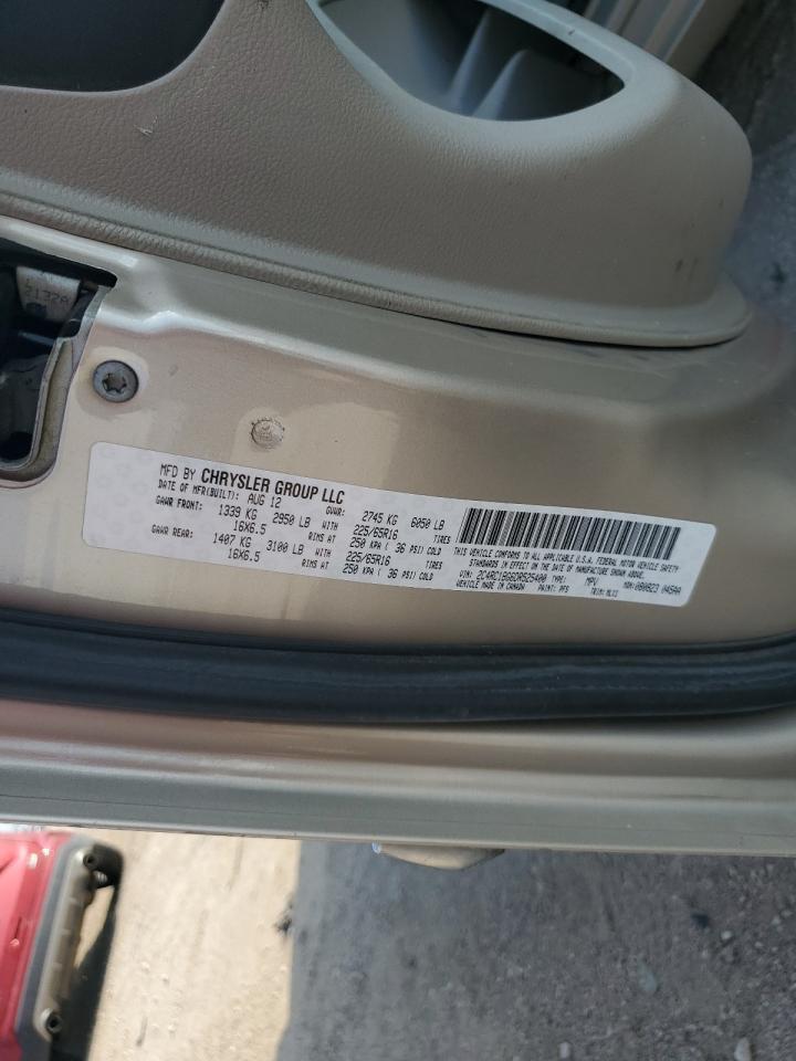 2013 Chrysler Town & Country Touring VIN: 2C4RC1BG6DR525400 Lot: 80999595