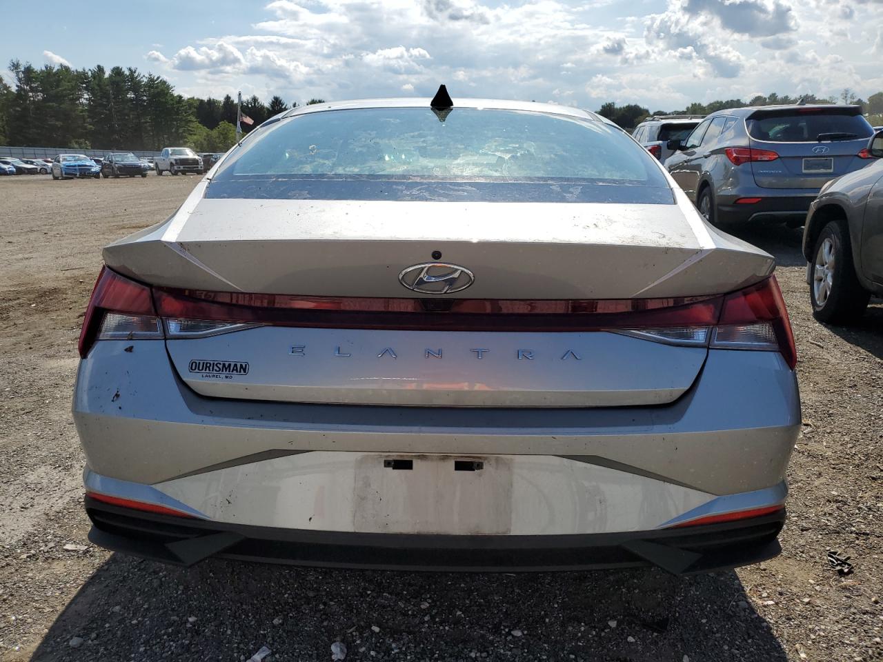 2022 Hyundai Elantra Sel VIN: 5NPLS4AG5NH078634 Lot: 71824175