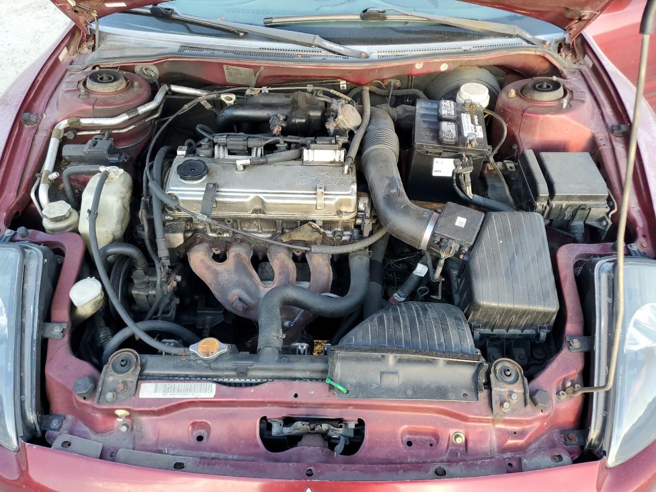 2002 Mitsubishi Eclipse Gs VIN: 4A3AC44GX2E004277 Lot: 83848995